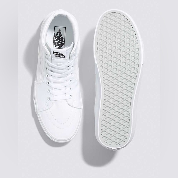 Vans Sk8-Hi Canvas Shoe - Picture 2 of 9